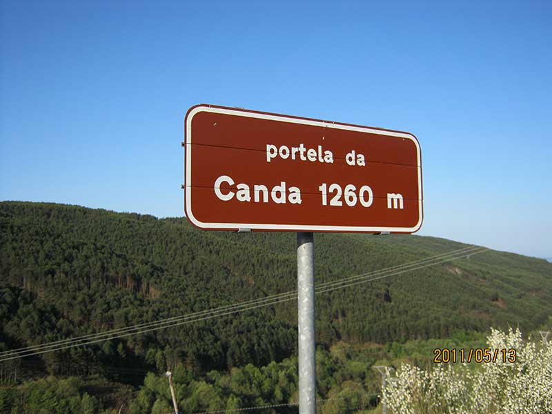 カンダ（Portela da Canda）峠